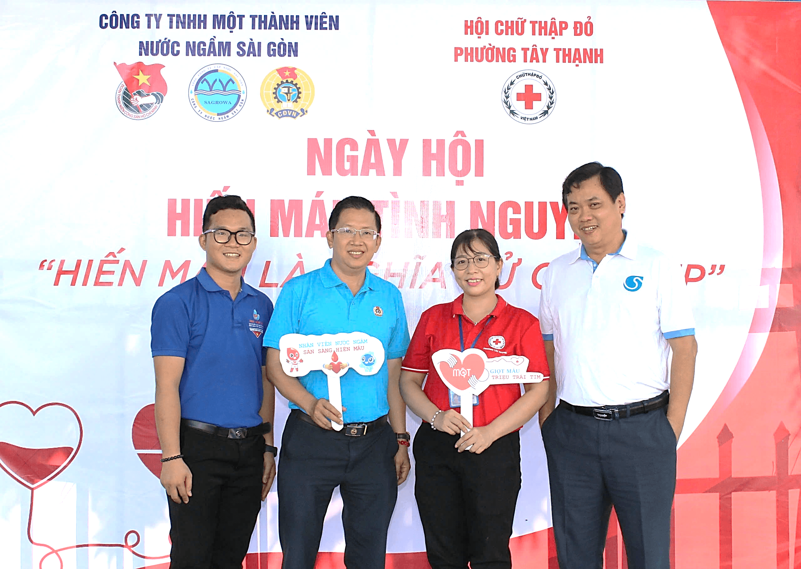 SAGROWA: NGÀY HỘI HIẾN MÁU TÌNH NGUYỆN – HIẾN MÁU LÀ NGHĨA CỬ CAO ĐẸP (NĂM 2024)